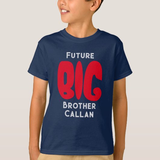 Cute "Future BIG Brother" T-Shirt (Voorkant)