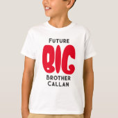 Cute "Future BIG Brother" T-Shirt (Voorkant)