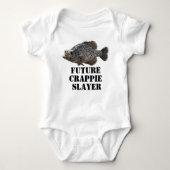 Cute Future Crappie Slayer Vist Romper (Voorkant)