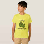 Cute Future Herpetoloog Snake Lover Kinder T-shirt (Voorkant volledig)