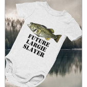 Cute Future Largemouth Bass Slayer Vist Romper