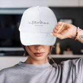 Cute Future Mrs Script Heart Ring Custom Trouw Trucker Pet