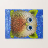 Cute Fuzzy Cartoon Character Art voor All Legpuzzel (Horizontaal)