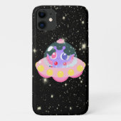 Cute Galaxy Alien Buitenspatie UFO Case-Mate iPhone Case (Achterkant)