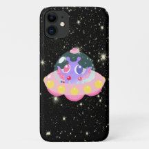 Cute Galaxy Alien Buitenspatie UFO