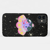 Cute Galaxy Alien Buitenspatie UFO Case-Mate iPhone Case (Achterkant (horizontaal))