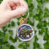 Cute Galaxy Schildpad Sleutelhanger (Hand)