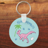 Cute Gallimimus Sleutelhanger (Voorkant)