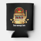 Cute Gambling-sleufmachine Blikjeskoeler (Voorkant)