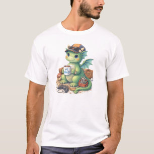 Cute Gamer Sport Vaderdag T-shirt