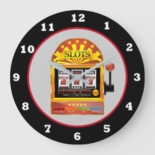 Cute Gaming machine decor Casino klok