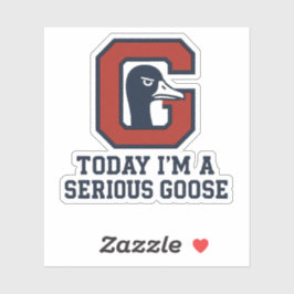 Cute Gans Sticker voor Laptop Waterfles