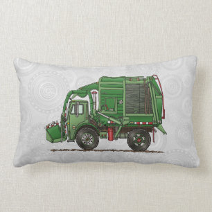 Cute Garbage Truck Trash Truck Kussen