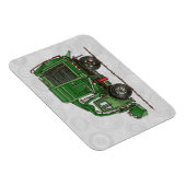 Cute Garbage Truck Trash Truck Magneet (Rechterzijde)