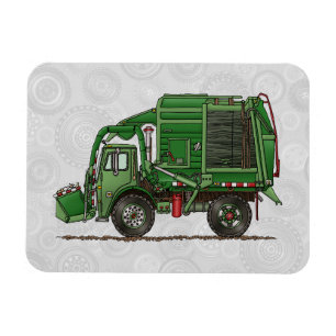 Cute Garbage Truck Trash Truck Magneet
