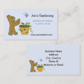 Cute Garden Business Design Visitekaartje (Voorkant / Achterkant)