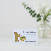 Cute Garden Business Design Visitekaartje (Staand voorkant)