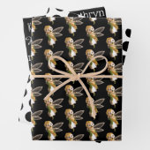 Cute Garden Fairy Inpakpapier Vel (In situ)