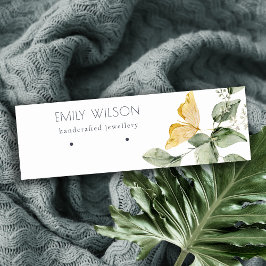 Cute Garden Foliage Butterflies die display afgeef Mini Visitekaartje