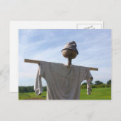 Cute Garden Scarecrow Natuur Briefkaart (Voorkant / Achterkant)