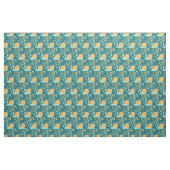 Cute Garden Snail-patroon Stof (Fat Quarter)