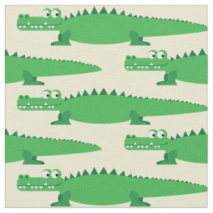 Cute Gators Kinder Alligator Crocodile Cartoon Stof