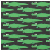Cute Gators Kinder Alligator Crocodile Cartoon Stof (Swatch)
