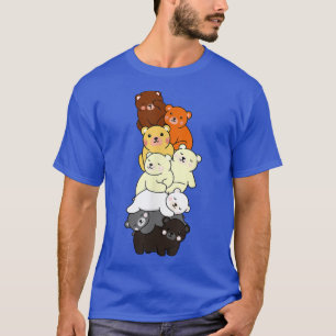 Cute Gay Beer Pride Flag Colors for Gay Beer Cubs T-shirt
