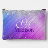 Cute geborsteld paars faux etui (Voorkant)