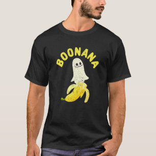 Cute Geest Banaan Halloween Kostuum Spooky Griezel T-shirt