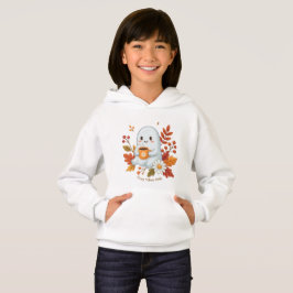 Cute Geest Drinkt Koffie T-Shirt - Cozy Vibes O