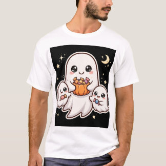 Cute Geest Familie Halloween T-Shirt