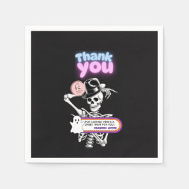 Cute Geest Halloween Bedankjes Favor Tags Servet