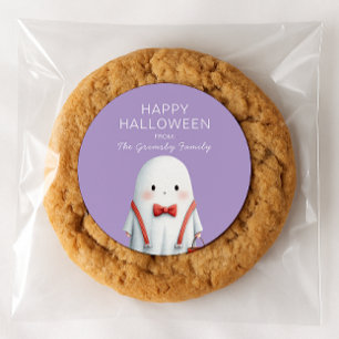 Cute Geest Halloween Favor Ronde Sticker