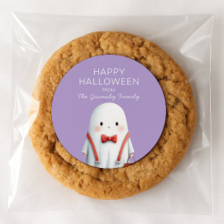 Cute Geest Halloween Favor Ronde Sticker