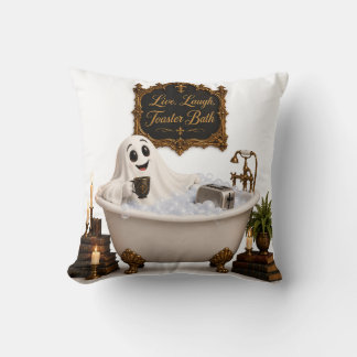 Cute Geest Leeft Lacht Broodrooster Bad Worp Kusse Kussen