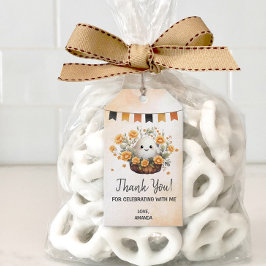 Cute Geest Verjaardags Favor Cadeaulabel