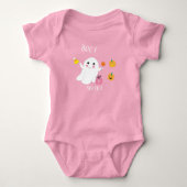 Cute Geest Zus 2 Roze Baby Rompertje (Voorkant)