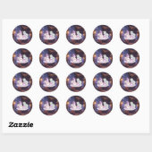 Cute Geesten Bibliotheek Halloween Sticker (Vel)