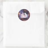 Cute Geesten Bibliotheek Halloween Sticker (Tas)