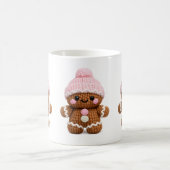 Cute Gehaakte Kerststol Mok Cake Karakter Koffie (Center)