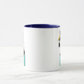 Cute Geisha Japanse kunst Mok (Midden)