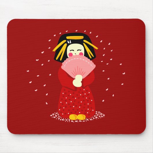 Cute Geisha Muismat (Voorkant)