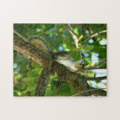 Cute Gekke Slap Happy Squirrel Legpuzzel (Horizontaal)