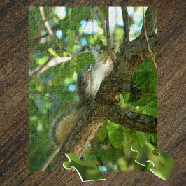 Cute Gekke Slap Happy Squirrel Legpuzzel