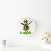 Cute Gele Eend in Celtics Jersey – Unreal Engine Ronde Klok (Huis)