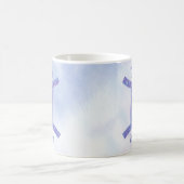 Cute Gemini Astrology Sign Speciaal Paars Koffiemok (Center)