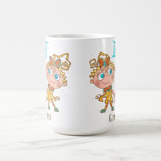 Cute Gemini Twins Koffiemok (Center)