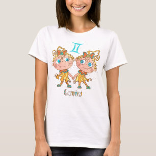 Cute Gemini Twins T-shirt