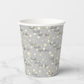 Cute Gender Neutral Twinkle Twinkle Little Star Papieren Bekers (Voorkant)